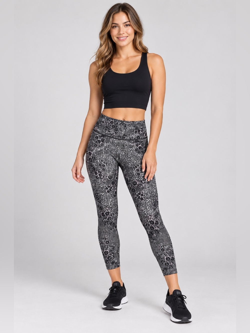 lululemon Floral Print Leggings | Size 10 | EUC